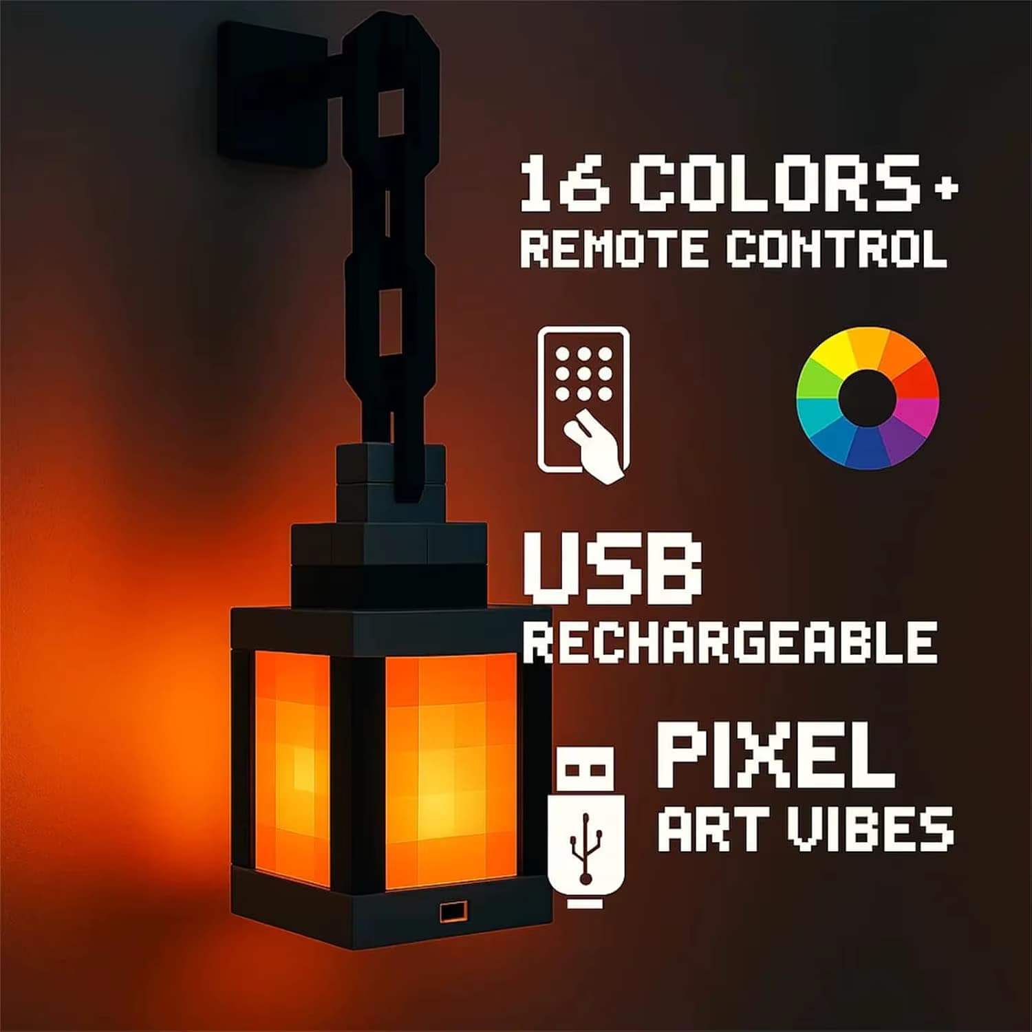 Lampka LED Minecraft!